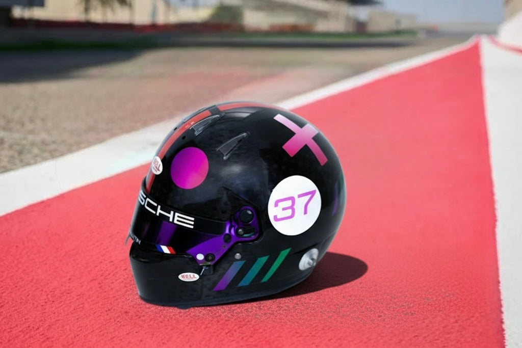 PULSAR Sticker Kit for helmet Color Scheme #1 (design pack) (Karting, Motorsport, Moto)