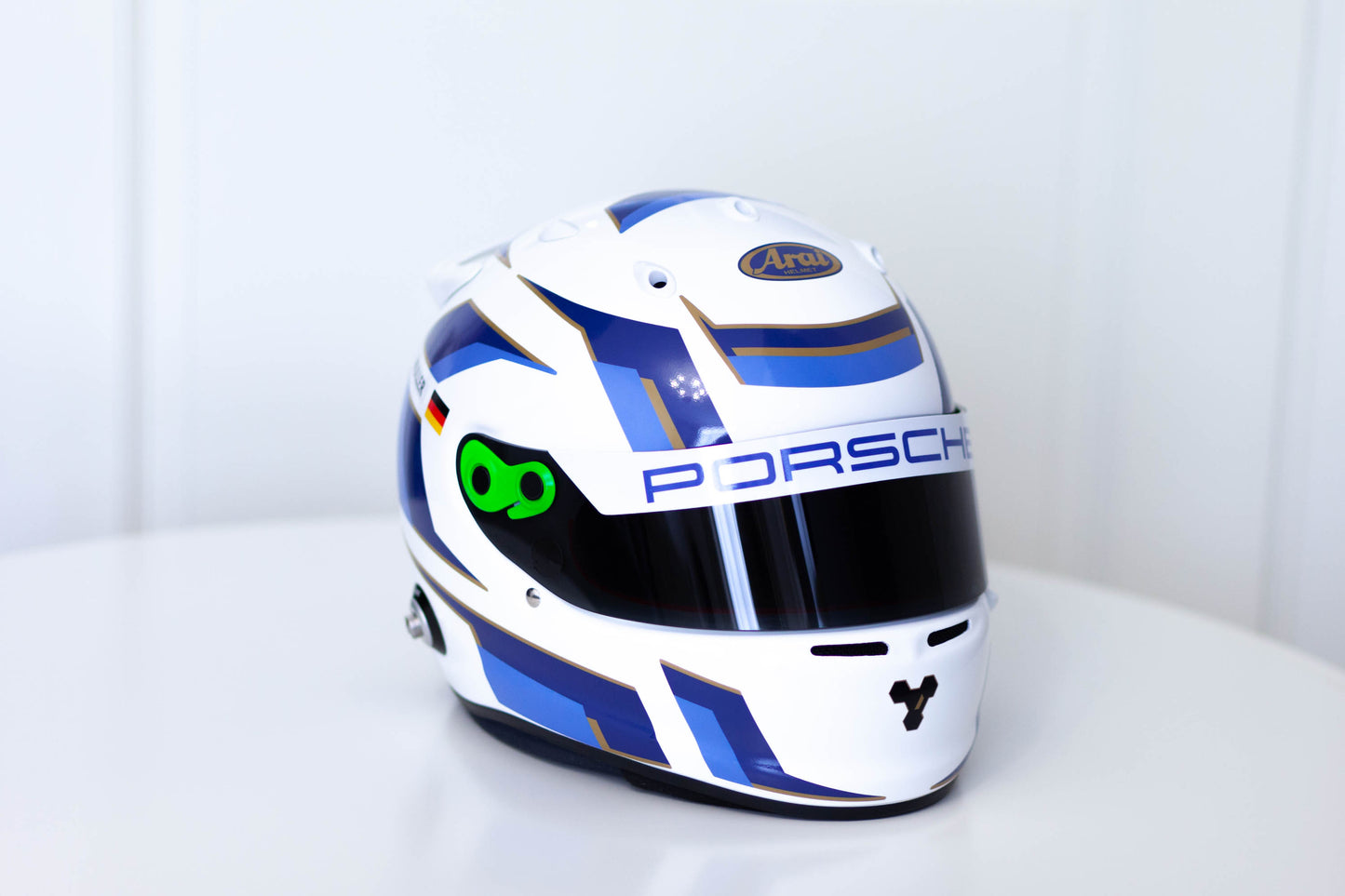 ATOMIC Stickers for helmet Color scheme #4 (design pack) (Karting, Motorsport, Moto)