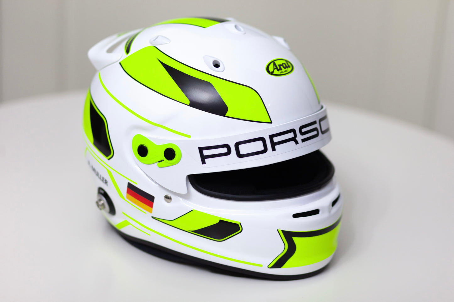MONACO Sticker Kit for helmet Color Scheme #2 with Fluo (design pack) (Karting, Motorsport, Moto)