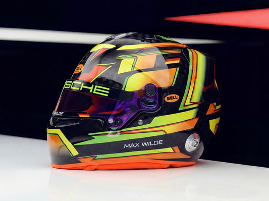 CORSA Sticker Kit for helmet Color Scheme #4 (design pack) (Karting, Motorsport, Moto)