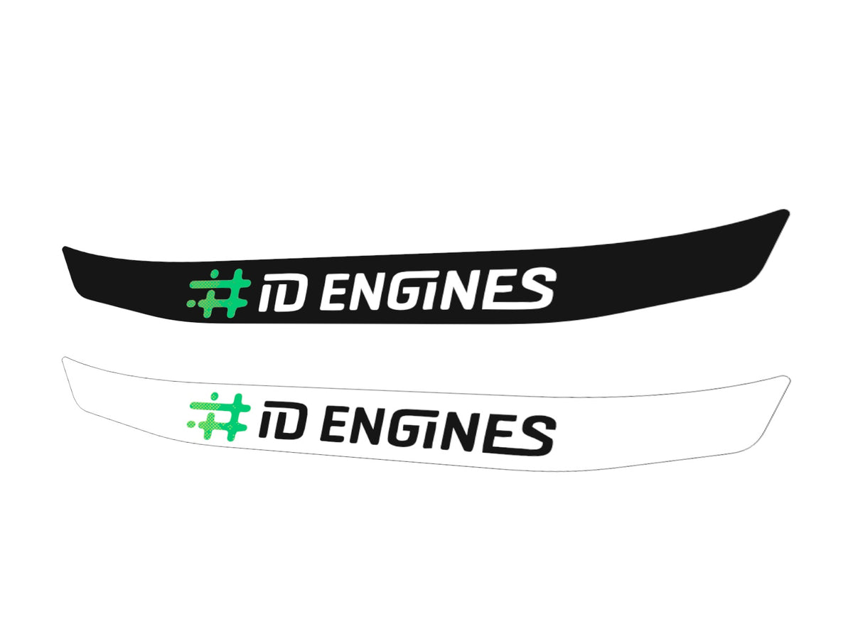 ID ENGINES visor stripe for helmet (Karting, Motorsport, Moto)