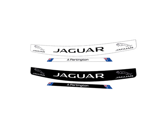 JAGUAR visor stripe for helmet (Karting, Motorsport, Moto)