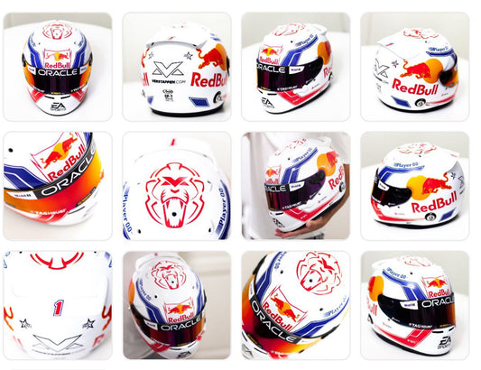 RB MV 2023 Sticker Kit for helmet (design pack) (Karting, Motorsport, Moto)
