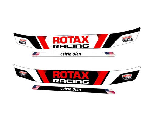 Rotax Max visor stripe for helmet (Karting, Motorsport, Moto)