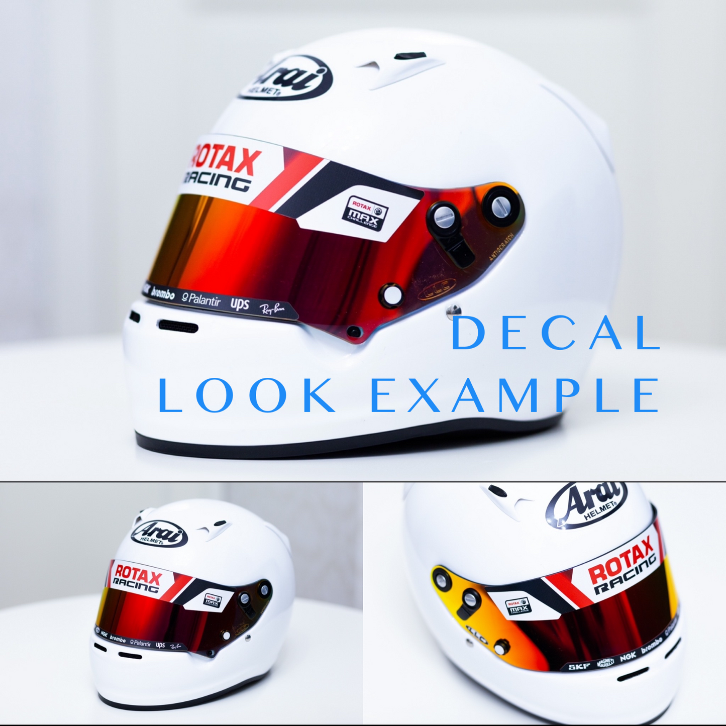 Ford Performance Helmet visor Sticker (Karting, Motorsport)