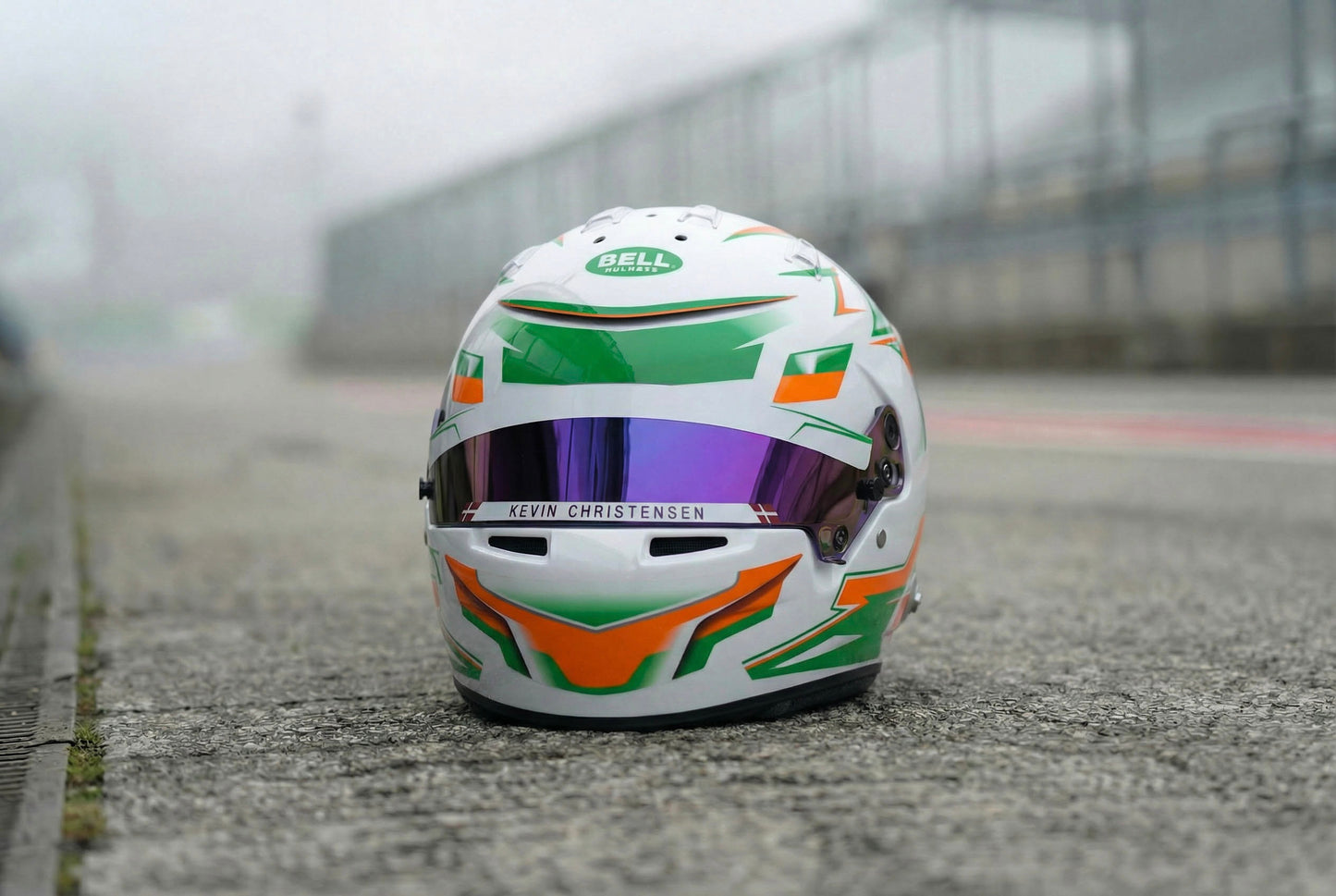 ALPHA Sticker Kit for helmet Color Scheme #6 (design pack) (Karting, Motorsport, Moto)