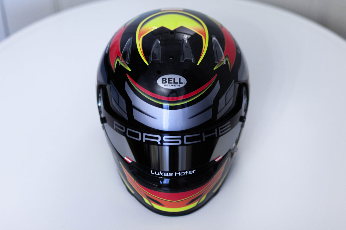 ALPHA Sticker Kit for helmet Color Scheme #7 with metal Silver (design pack) (Karting, Motorsport, Moto)