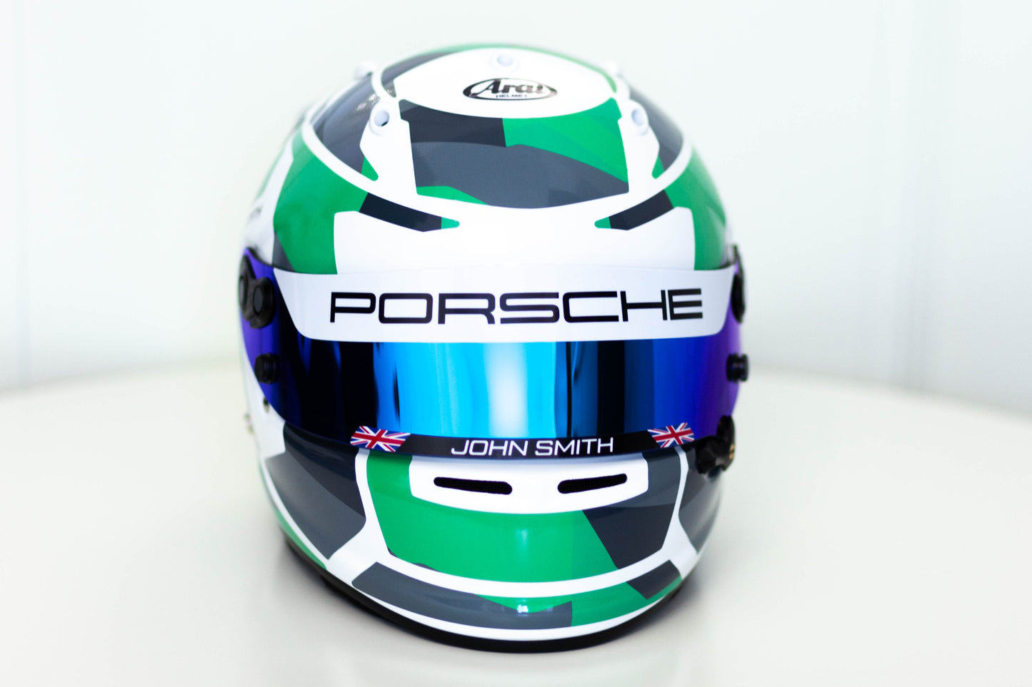 ASCARI Sticker Kit for helmet Color Scheme #6 CAMU Graphics (design pack) (Karting, Motorsport, Moto)