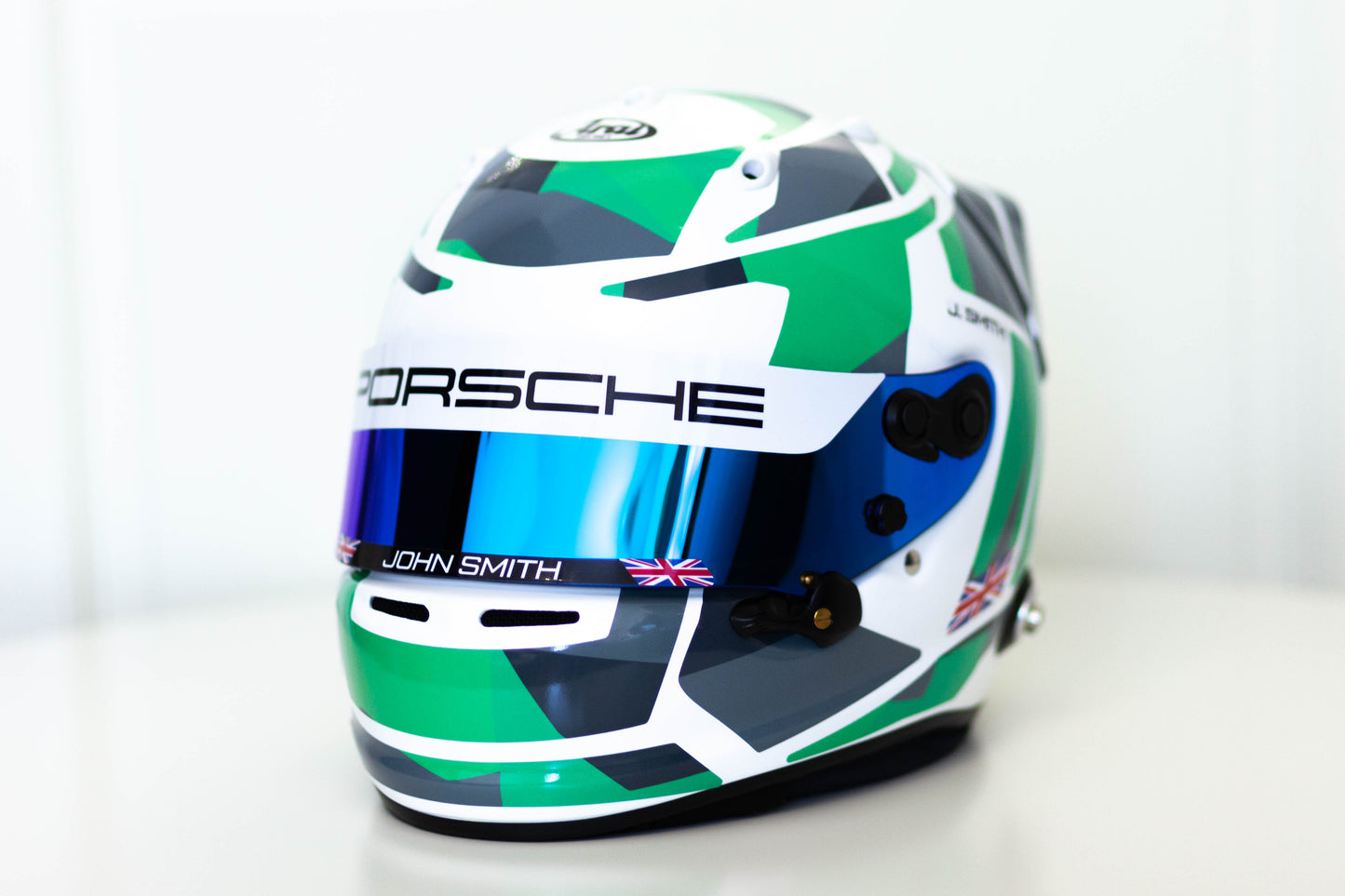 ASCARI Sticker Kit for helmet Color Scheme #6 CAMU Graphics (design pack) (Karting, Motorsport, Moto)