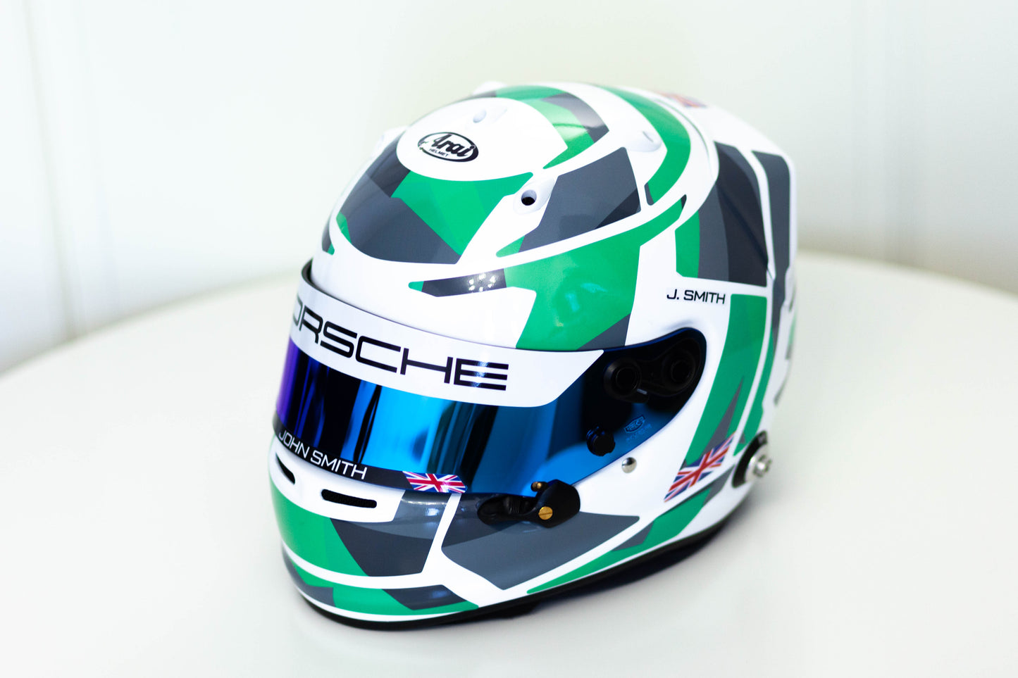 ASCARI Sticker Kit for helmet Color Scheme #6 CAMU Graphics (design pack) (Karting, Motorsport, Moto)