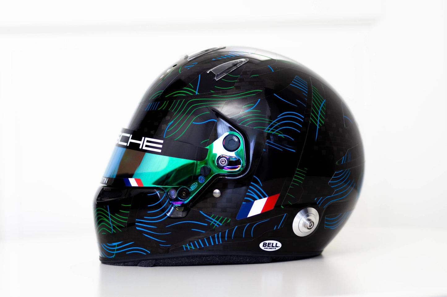 ASCARI Sticker Kit for helmet Color Scheme #7 VAWE Graphics (design pack) (Karting, Motorsport, Moto)