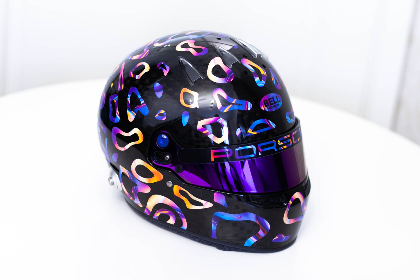 PLASMA Sticker Kit for helmet in Color scheme #3 (design pack) (Karting, Motorsport, Moto)