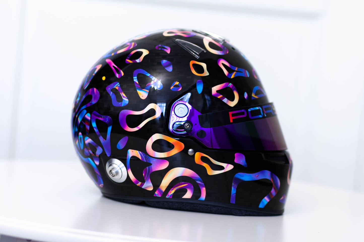 PLASMA Sticker Kit for helmet in Color scheme #3 (design pack) (Karting, Motorsport, Moto)