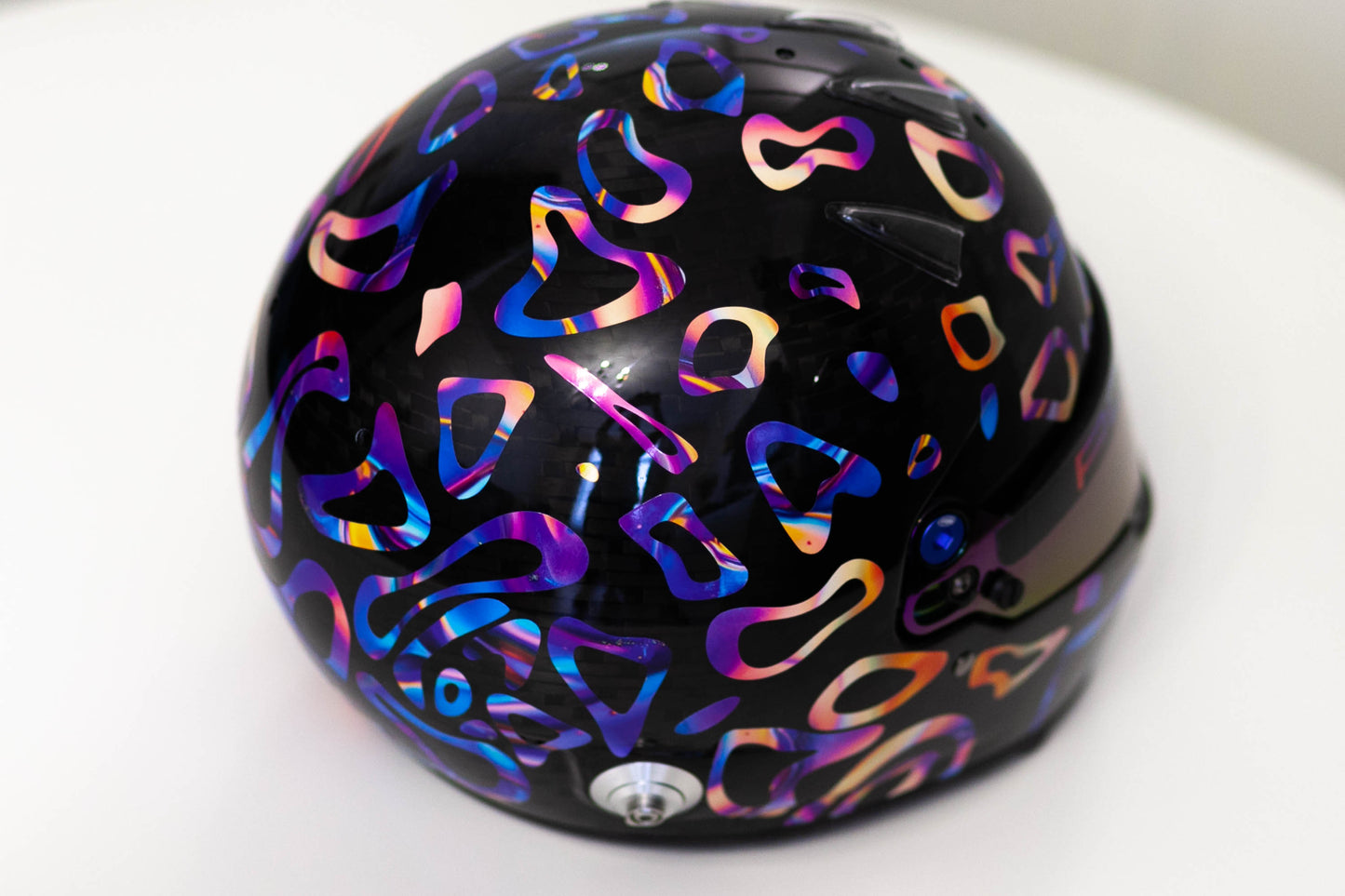 PLASMA Sticker Kit for helmet in Color scheme #3 (design pack) (Karting, Motorsport, Moto)