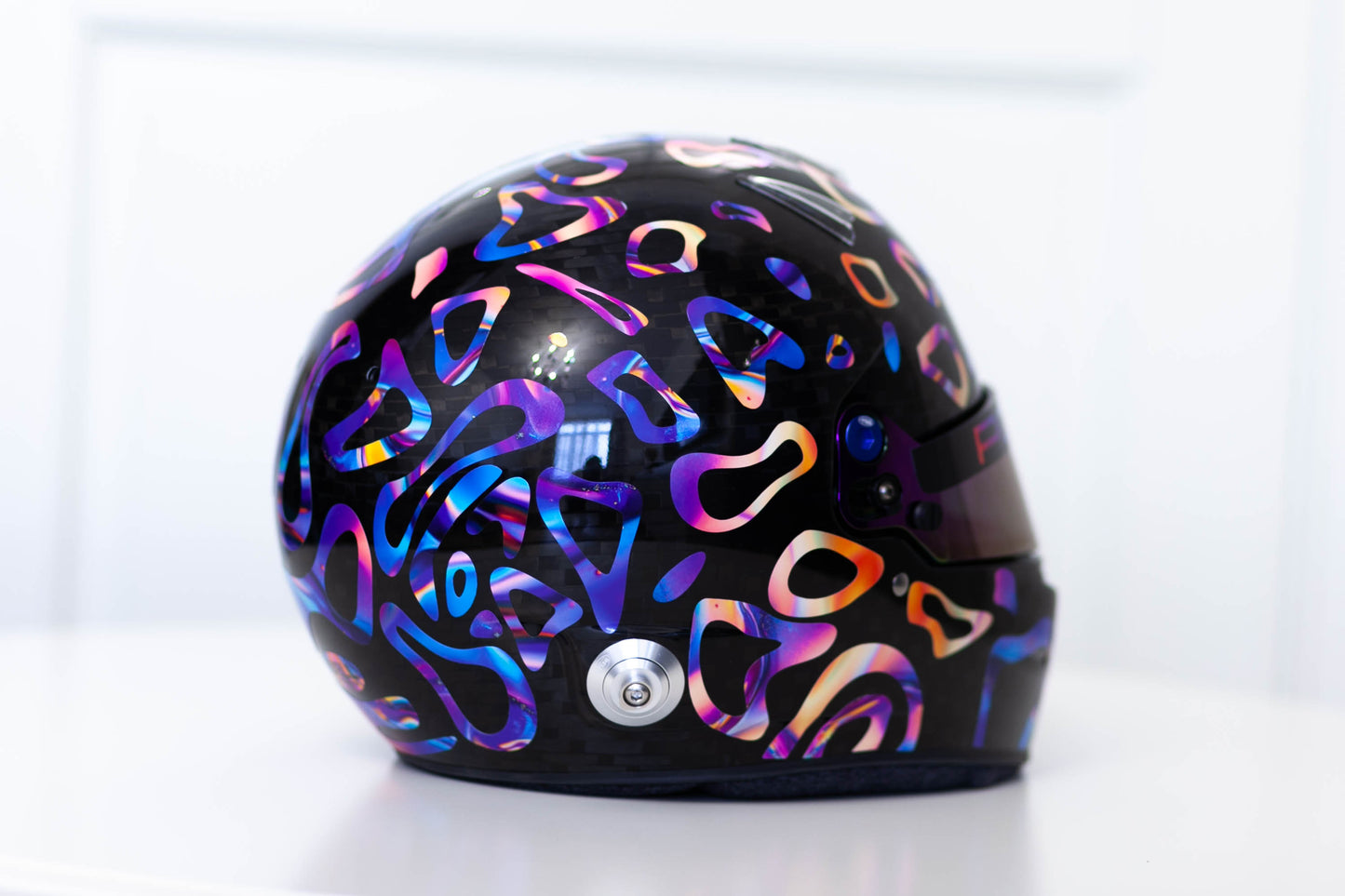 PLASMA Sticker Kit for helmet in Color scheme #3 (design pack) (Karting, Motorsport, Moto)