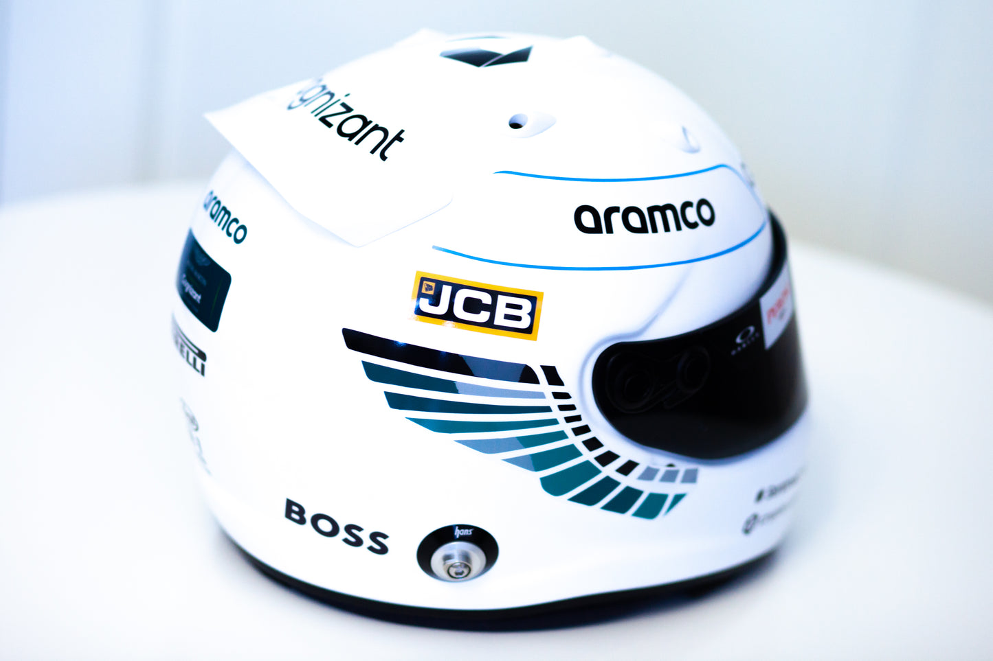 Aston Martin F1 Helmet Sticker Pack (design pack) (Karting, Motorsport, Moto)