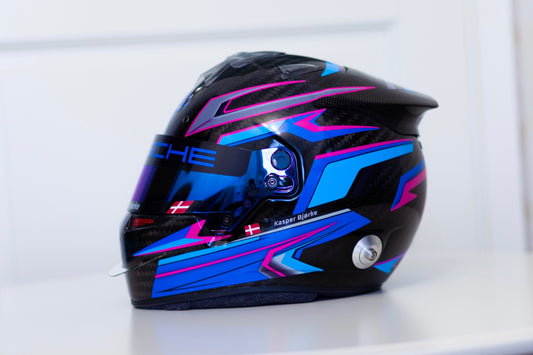 MUGELLO Stickers for helmet Color scheme #2 (design pack) (Karting, Motorsport, Moto)