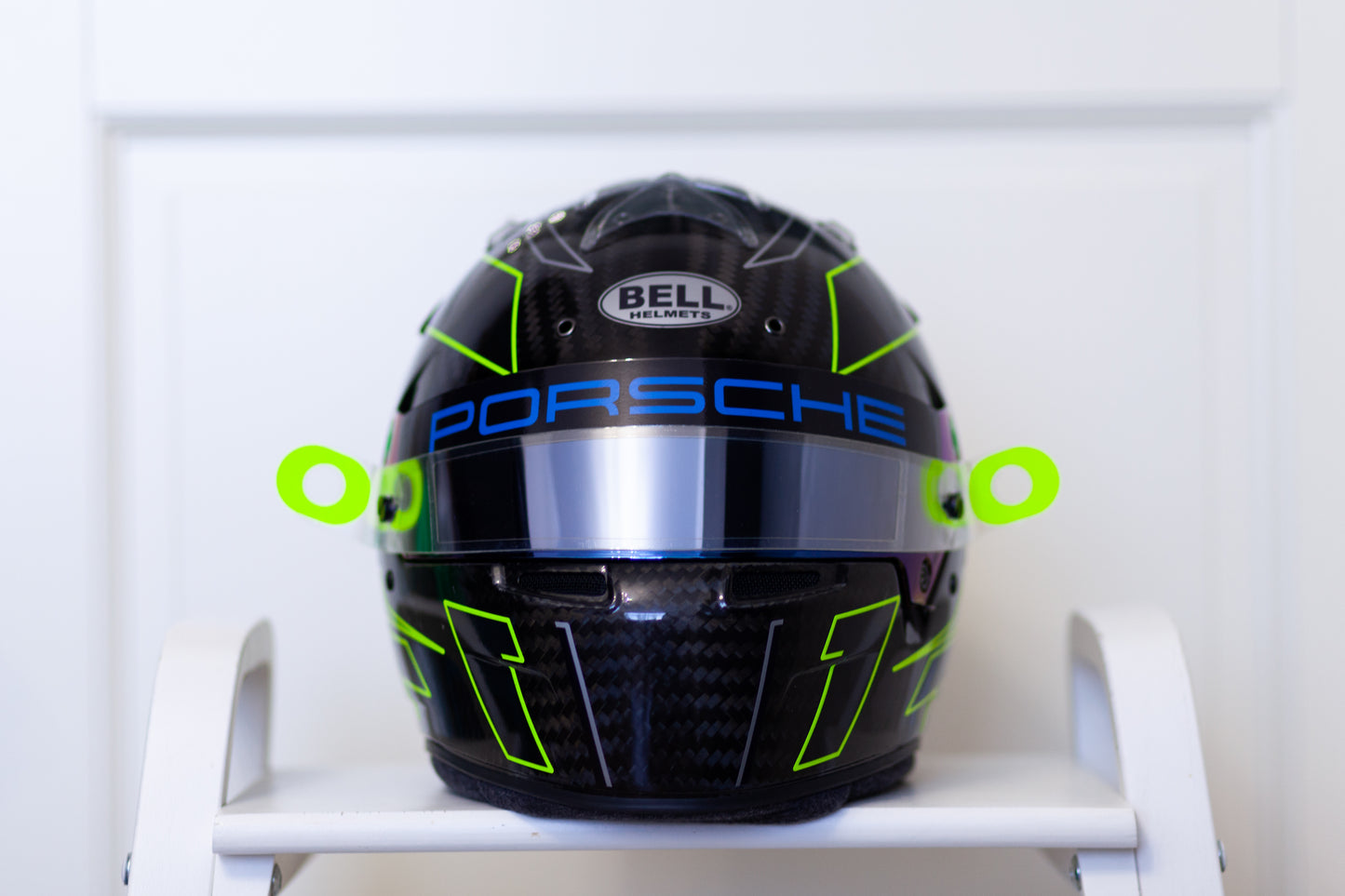 SEBRING Stickers with part FLUO for helmet Color scheme #1 with Name&Flag (design pack) (Karting, Motorsport, Moto)