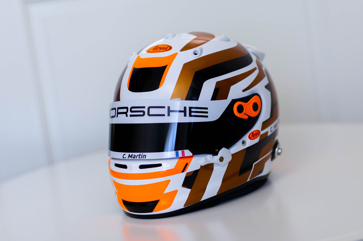 LACONCA Sticker Kit for helmet Color Scheme #1 FLUO Metal (design pack) (Karting, Motorsport, Moto)