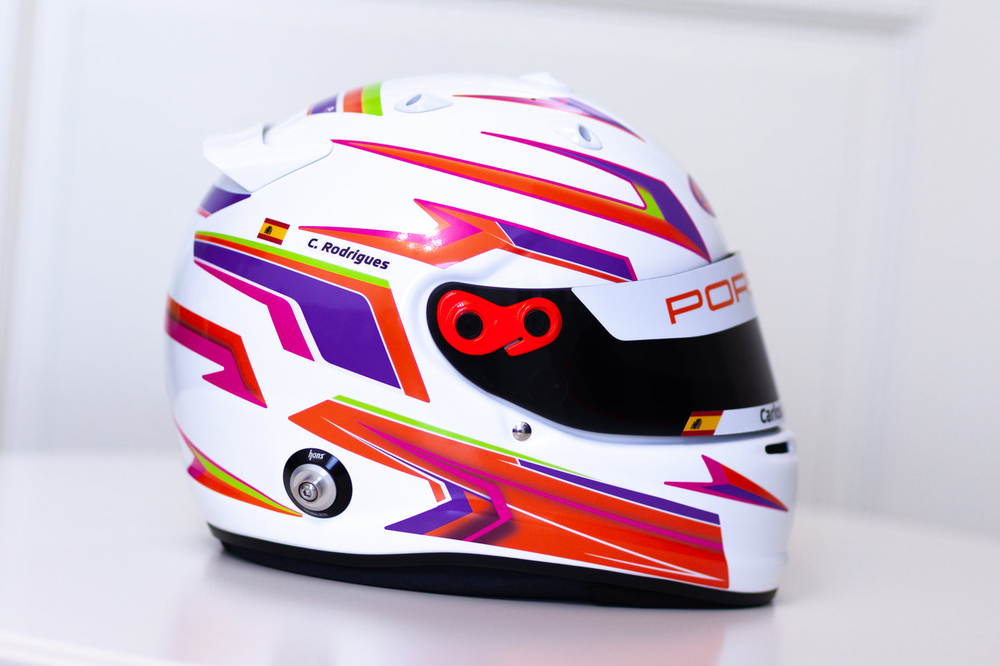 MUGELLO Stickers for helmet Color scheme #4 (design pack) (Karting, Motorsport, Moto)