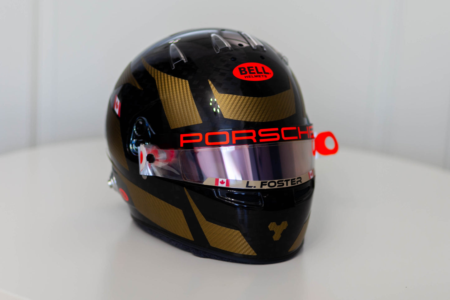 Atomic Sticker Kit for helmet in CARBON and FLUO Color scheme #5 (design pack) (Karting, Motorsport, Moto)