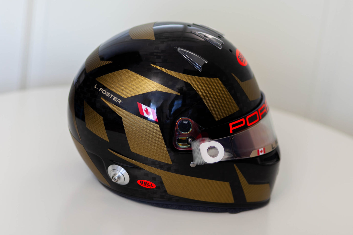 Atomic Sticker Kit for helmet in CARBON and FLUO Color scheme #5 (design pack) (Karting, Motorsport, Moto)