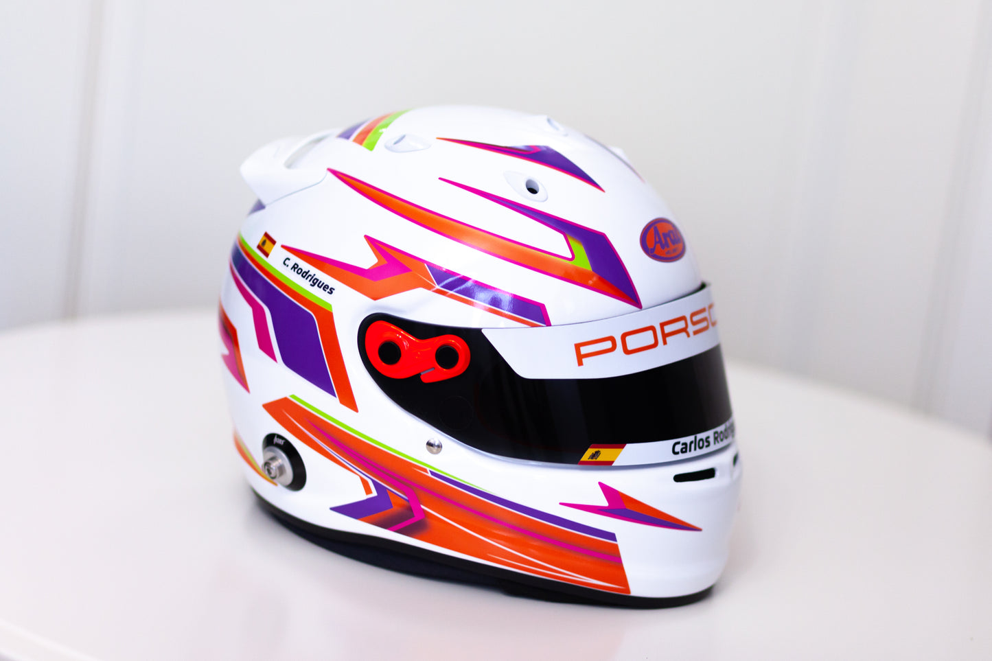 MUGELLO Stickers for helmet Color scheme #4 (design pack) (Karting, Motorsport, Moto)