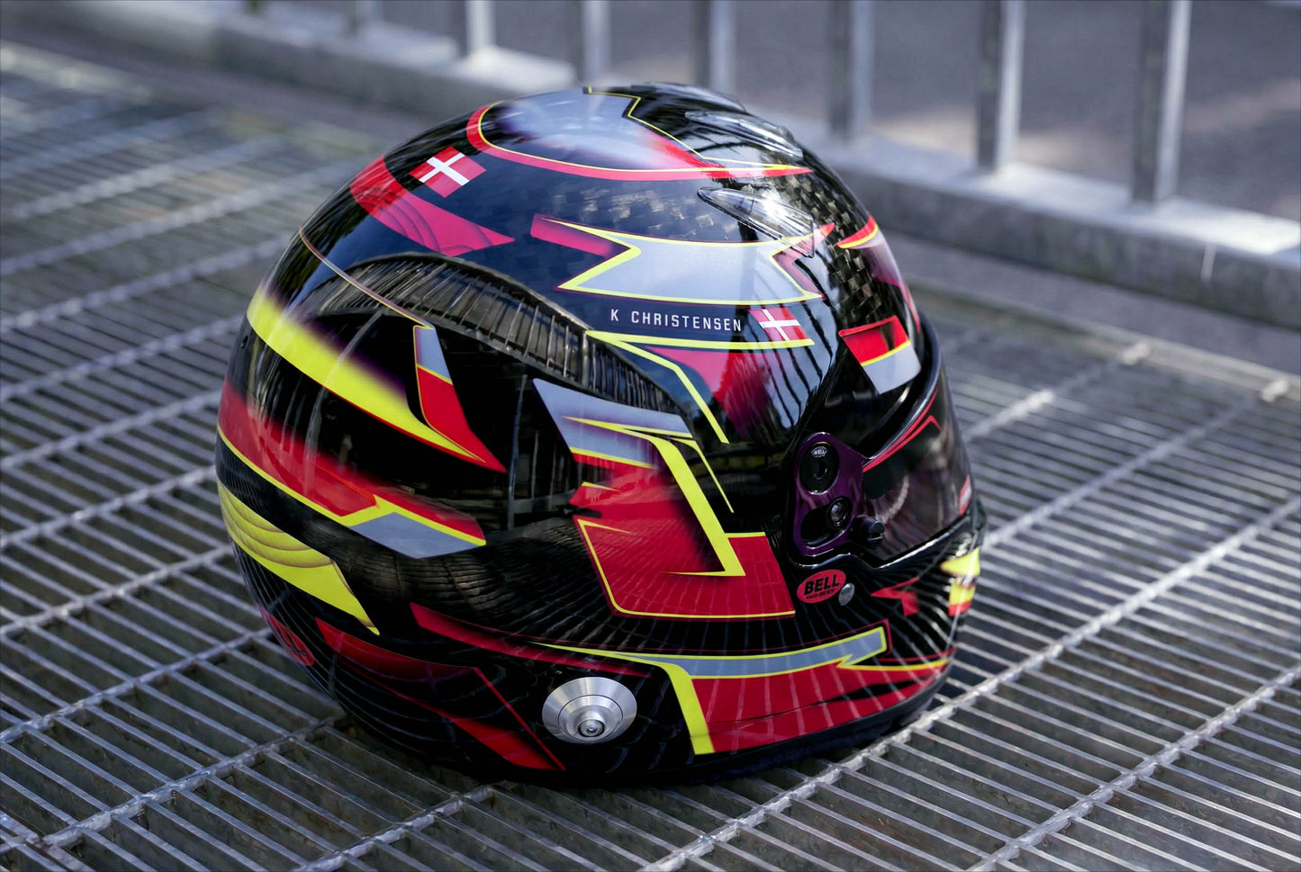 ALPHA Sticker Kit for helmet Color Scheme #5 (design pack) (Karting, Motorsport, Moto)