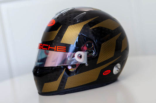 Atomic Sticker Kit for helmet in CARBON and FLUO Color scheme #5 (design pack) (Karting, Motorsport, Moto)