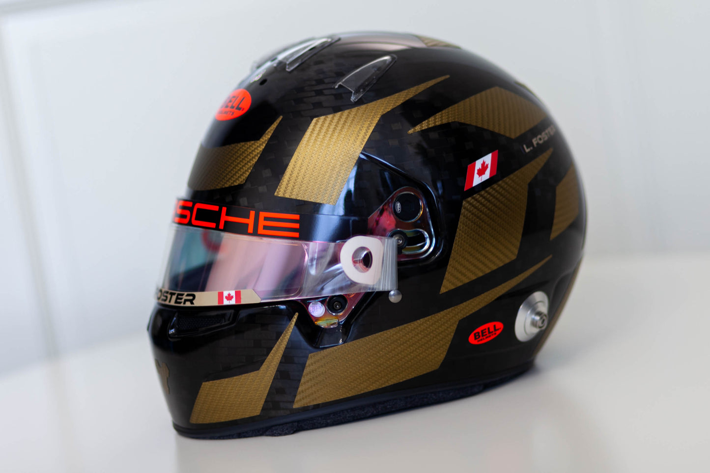Atomic Sticker Kit for helmet in CARBON and FLUO Color scheme #5 (design pack) (Karting, Motorsport, Moto)