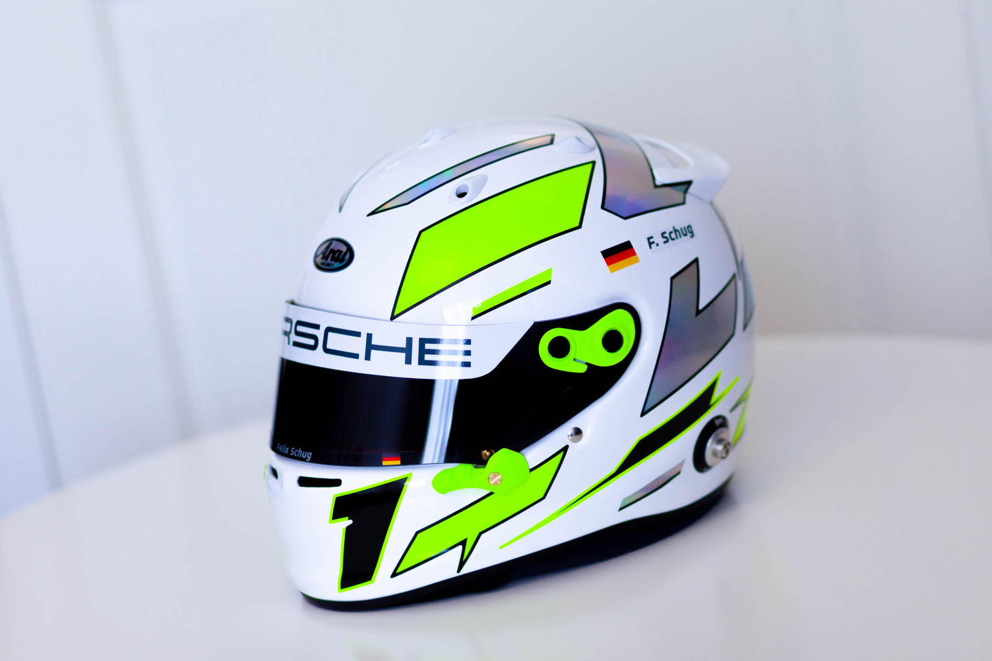 SEBRING Stickers in FLUO and CHROME for helmet (design pack) (Karting, Motorsport, Moto)