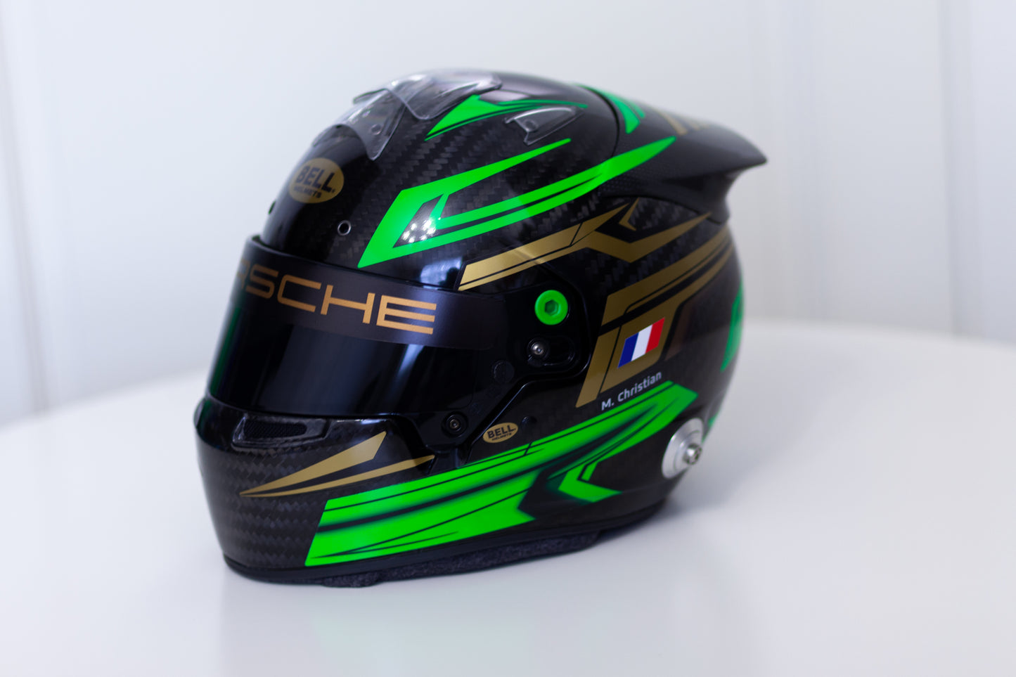 MUGELLO Stickers for helmet Color scheme #3 FLUO (design pack) (Karting, Motorsport, Moto)