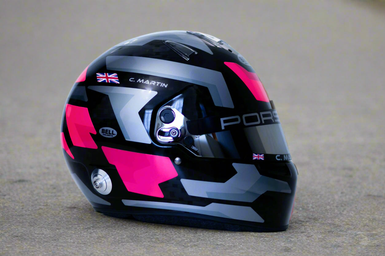 MULSANNE Sticker Kit for helmet Color Scheme #1 FLUO and Metal (design pack) (Karting, Motorsport, Moto)