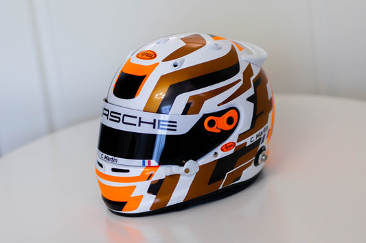 LACONCA Sticker Kit for helmet Color Scheme #1 FLUO Metal (design pack) (Karting, Motorsport, Moto)