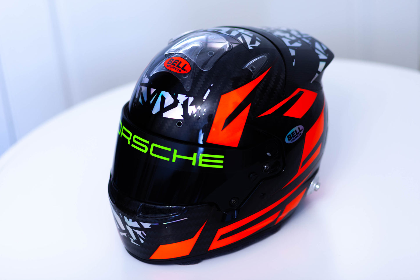 SPIELBERG Stickers in FLUO and CHROME for helmet (design pack) (Karting, Motorsport, Moto)