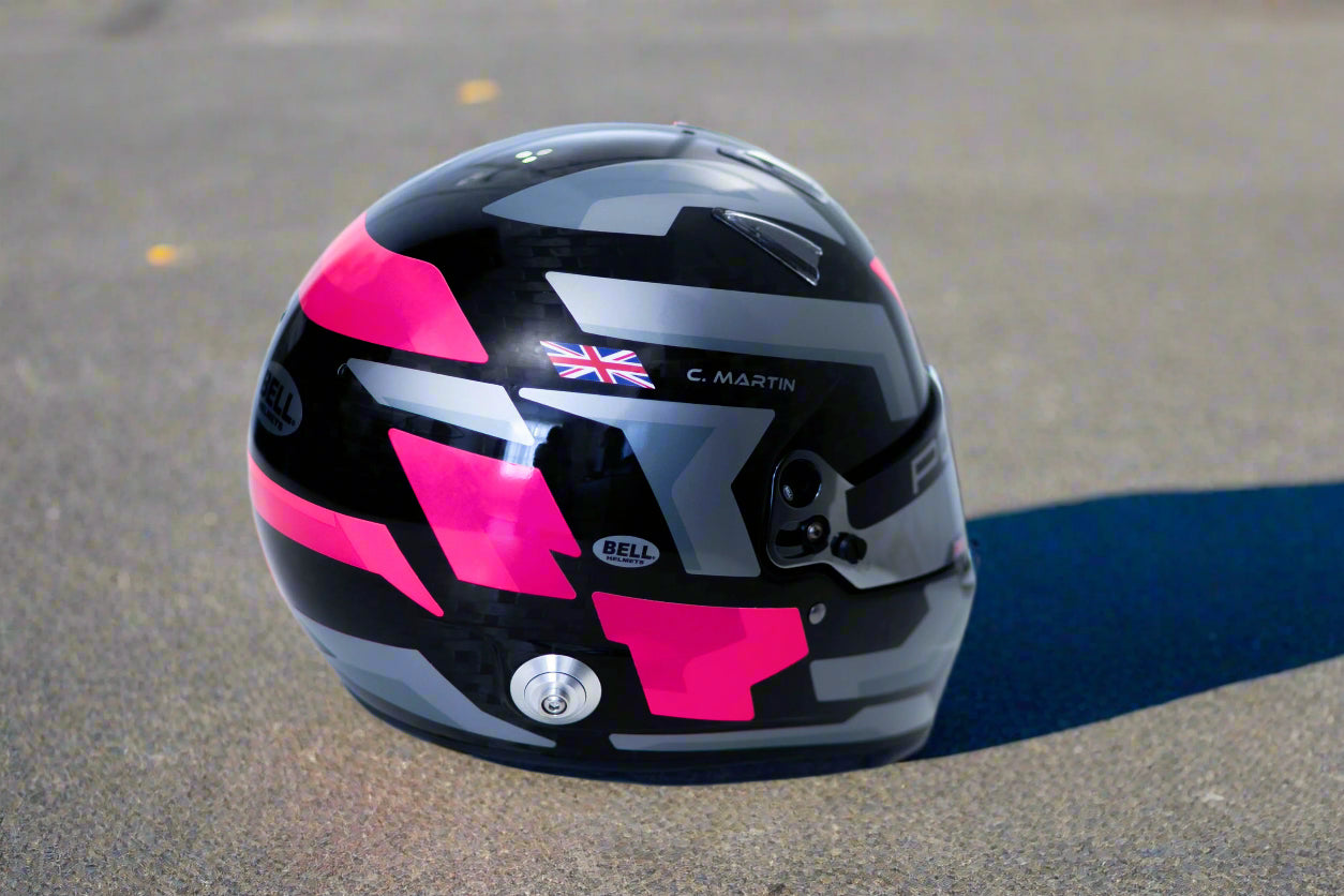 MULSANNE Sticker Kit for helmet Color Scheme #1 FLUO and Metal (design pack) (Karting, Motorsport, Moto)