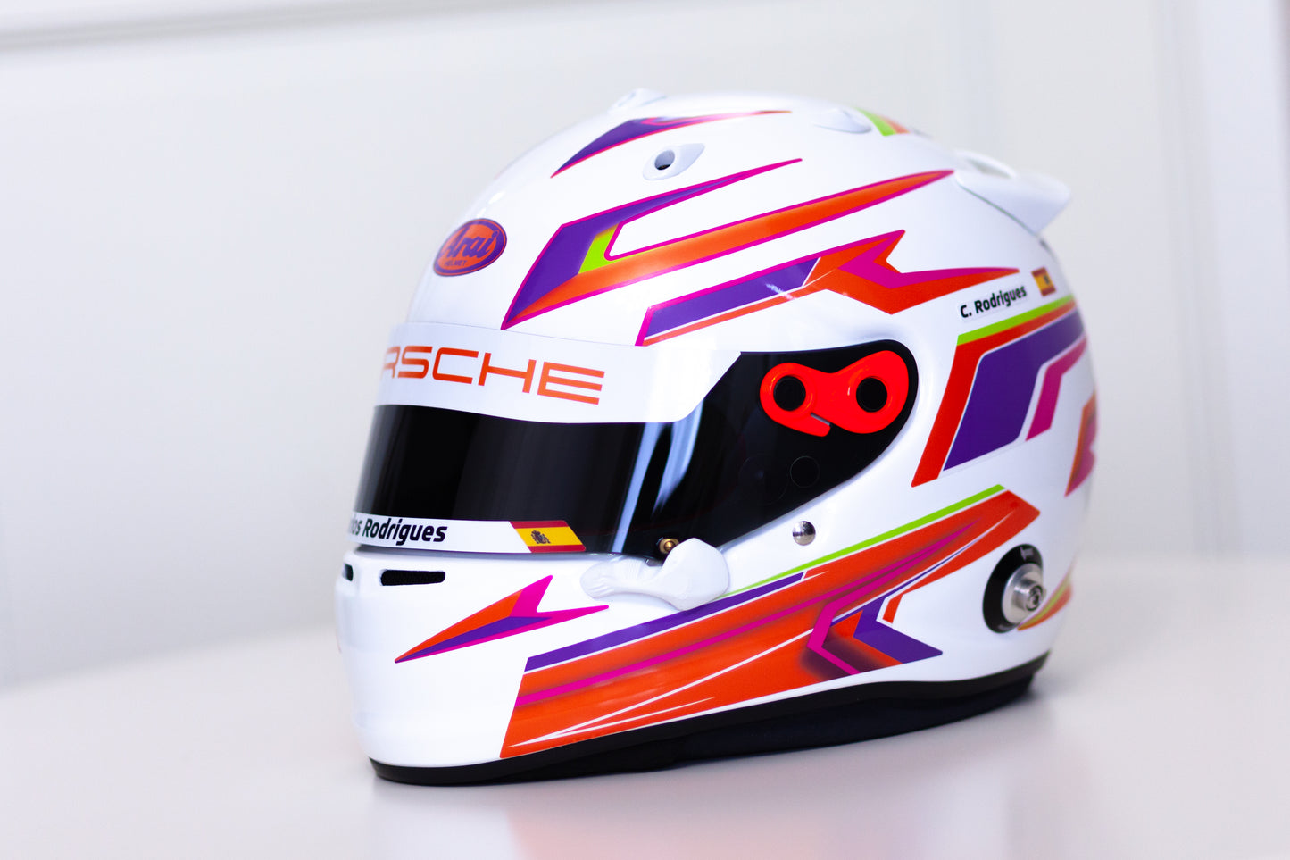 MUGELLO Stickers for helmet Color scheme #4 (design pack) (Karting, Motorsport, Moto)