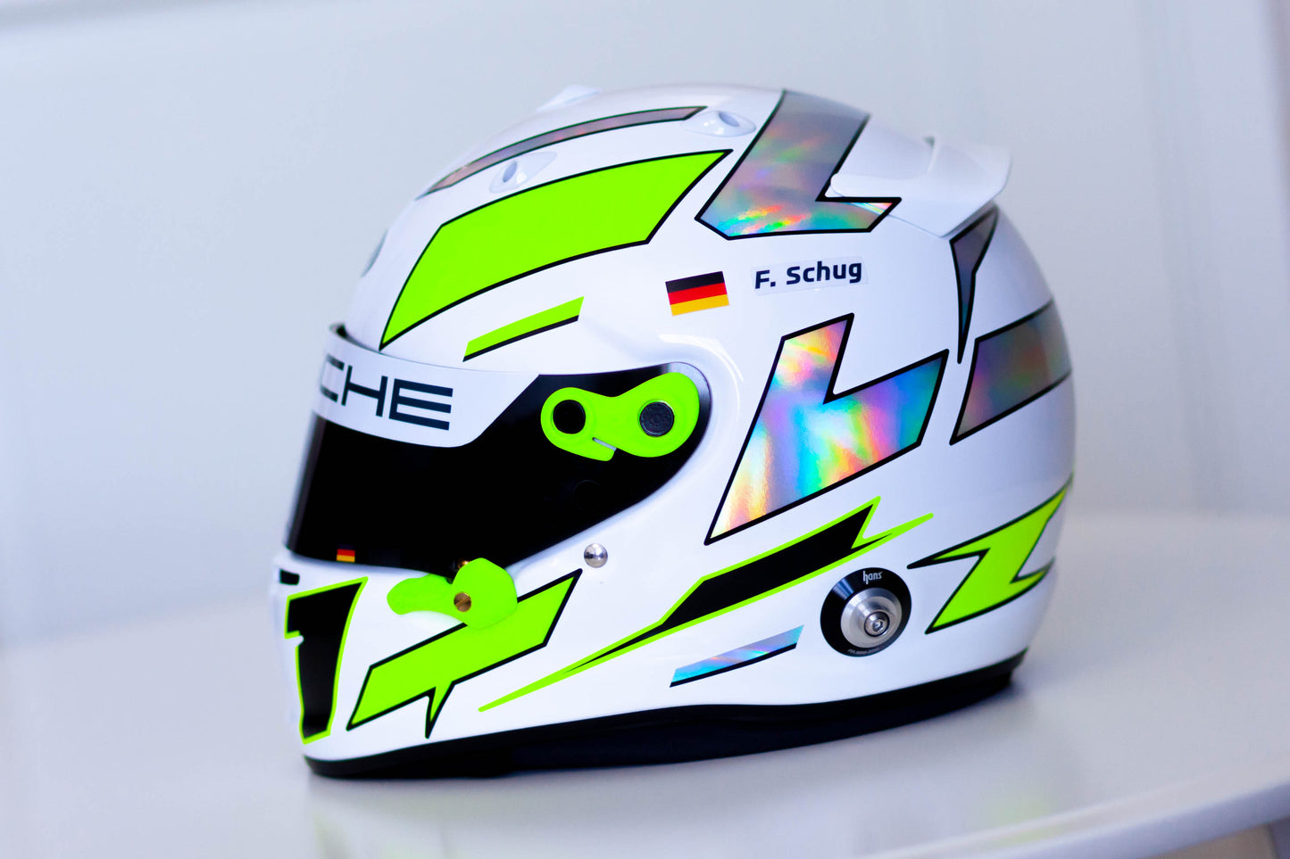 SEBRING Stickers in FLUO and CHROME for helmet (design pack) (Karting, Motorsport, Moto)