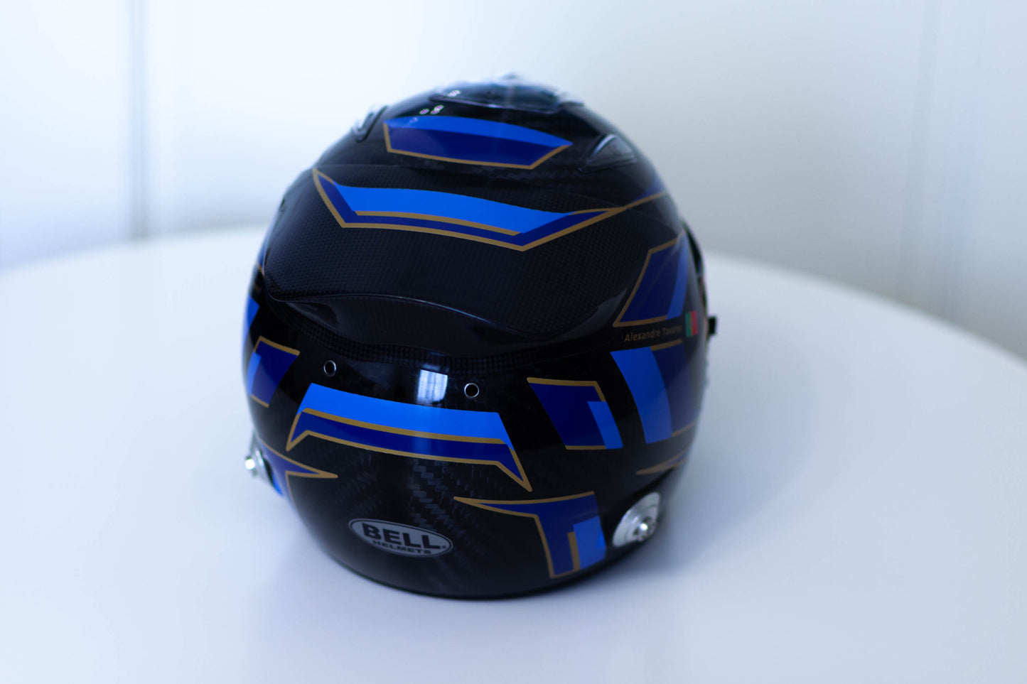 ATOMIC Stickers for helmet Color scheme #3 (design pack) (Karting, Motorsport, Moto)