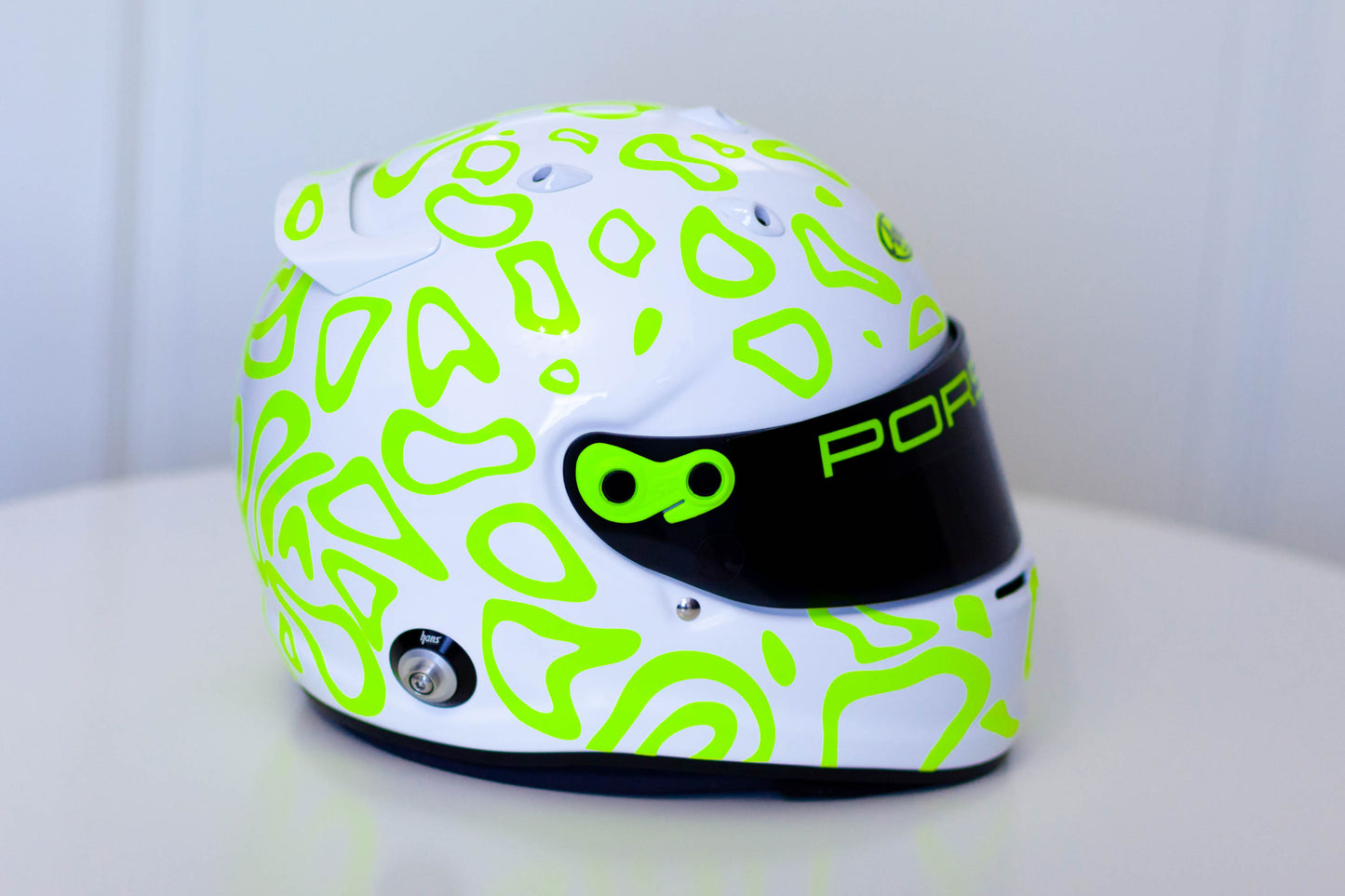 PLASMA Stickers Color scheme #1 FLUO+CHROME (design pack) (Karting, Motorsport, Moto)