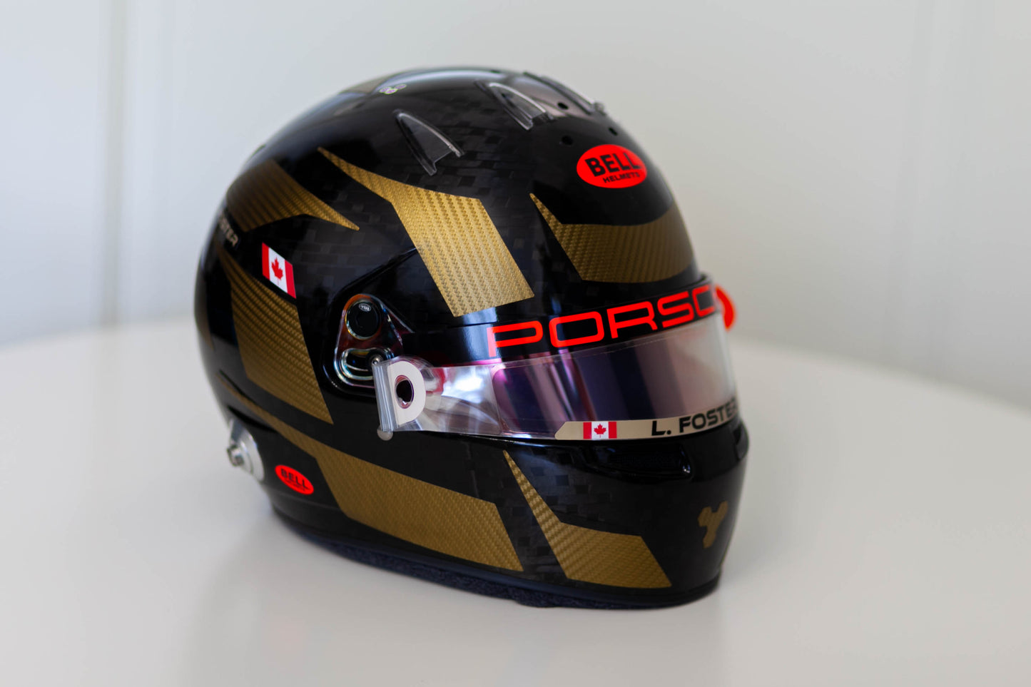 Atomic Sticker Kit for helmet in CARBON and FLUO Color scheme #5 (design pack) (Karting, Motorsport, Moto)