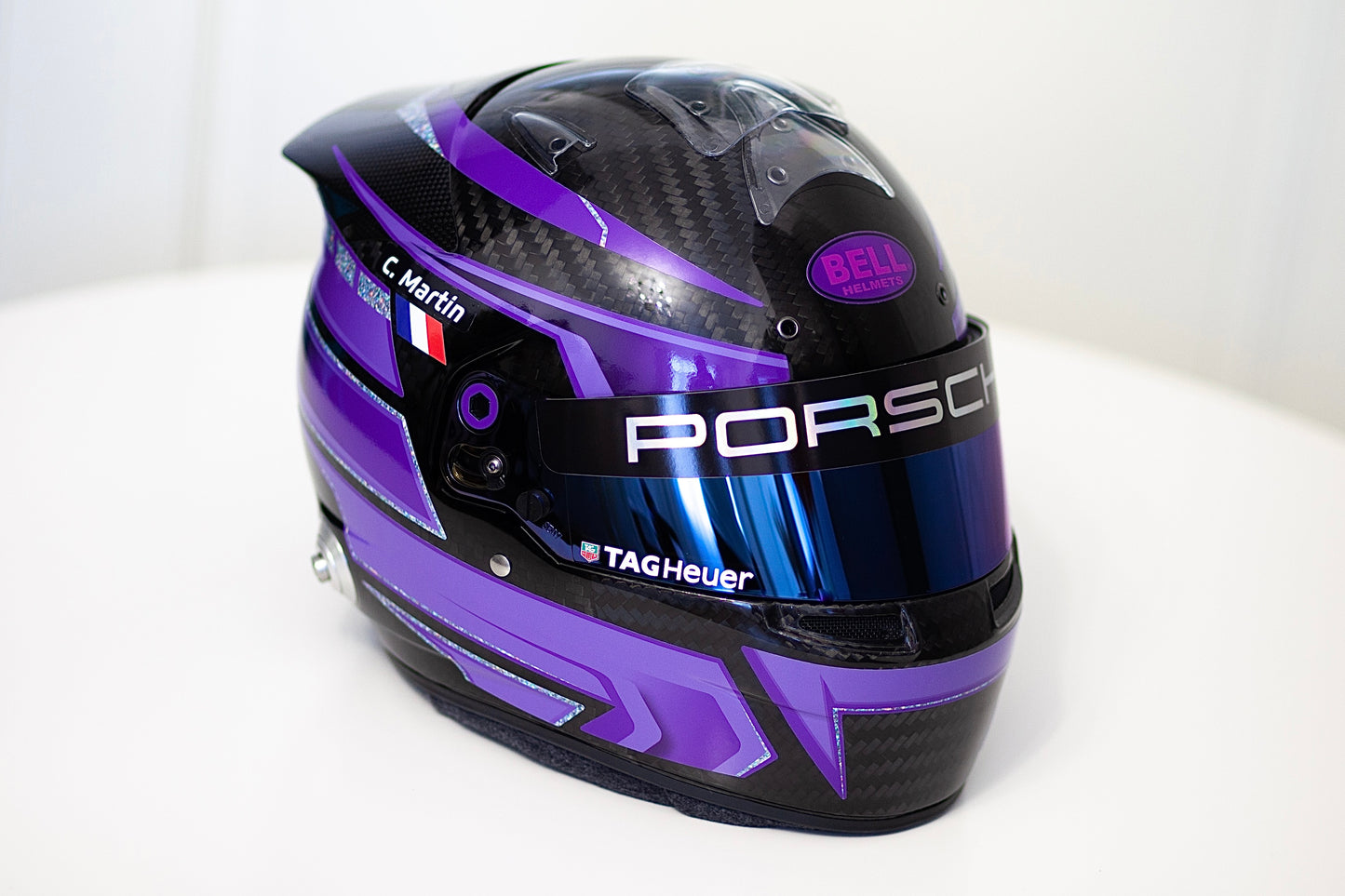 IMOLA Stickers for helmet Color scheme #1 (design pack) (Karting, Motorsport, Moto)