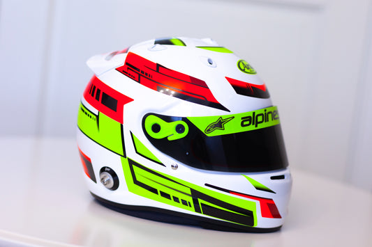 NURBURGRING Bi-color FLUOR Stickers for helmet (design pack) (Karting, Motorsport, Moto)