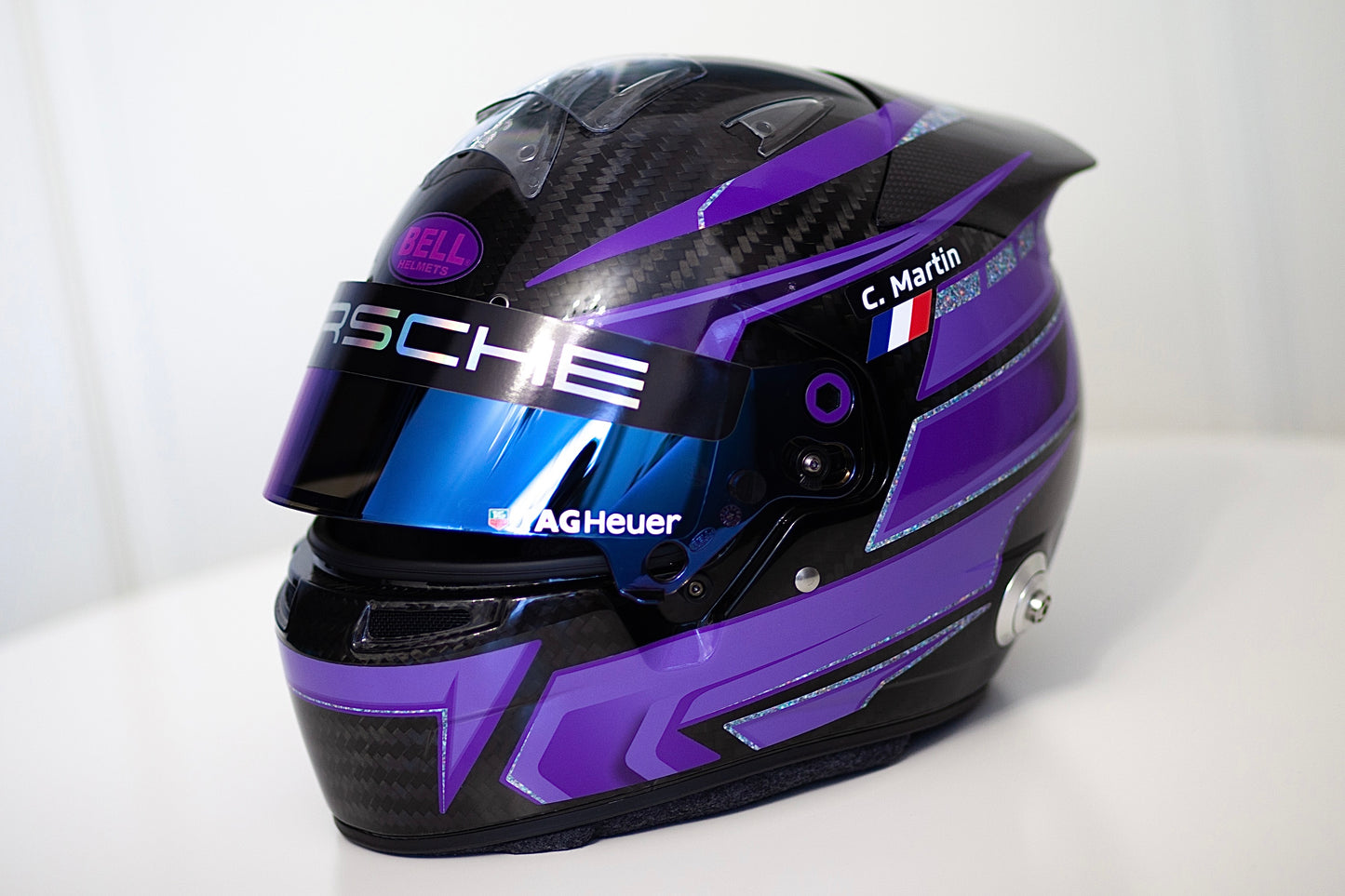 IMOLA Stickers for helmet Color scheme #1 (design pack) (Karting, Motorsport, Moto)