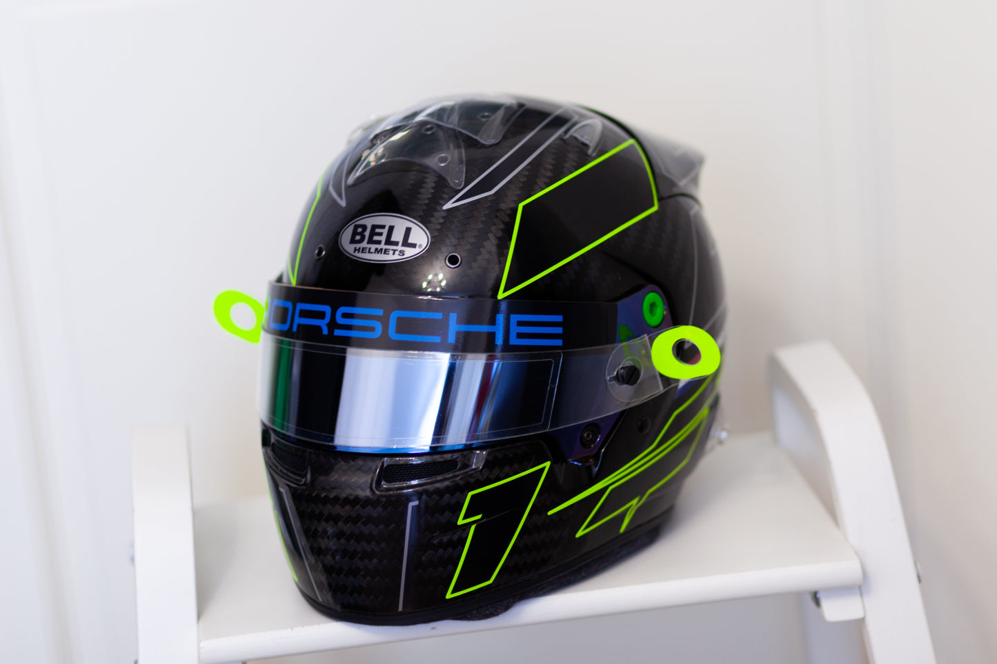 SEBRING Stickers with part FLUO for helmet Color scheme #1 with Name&Flag (design pack) (Karting, Motorsport, Moto)
