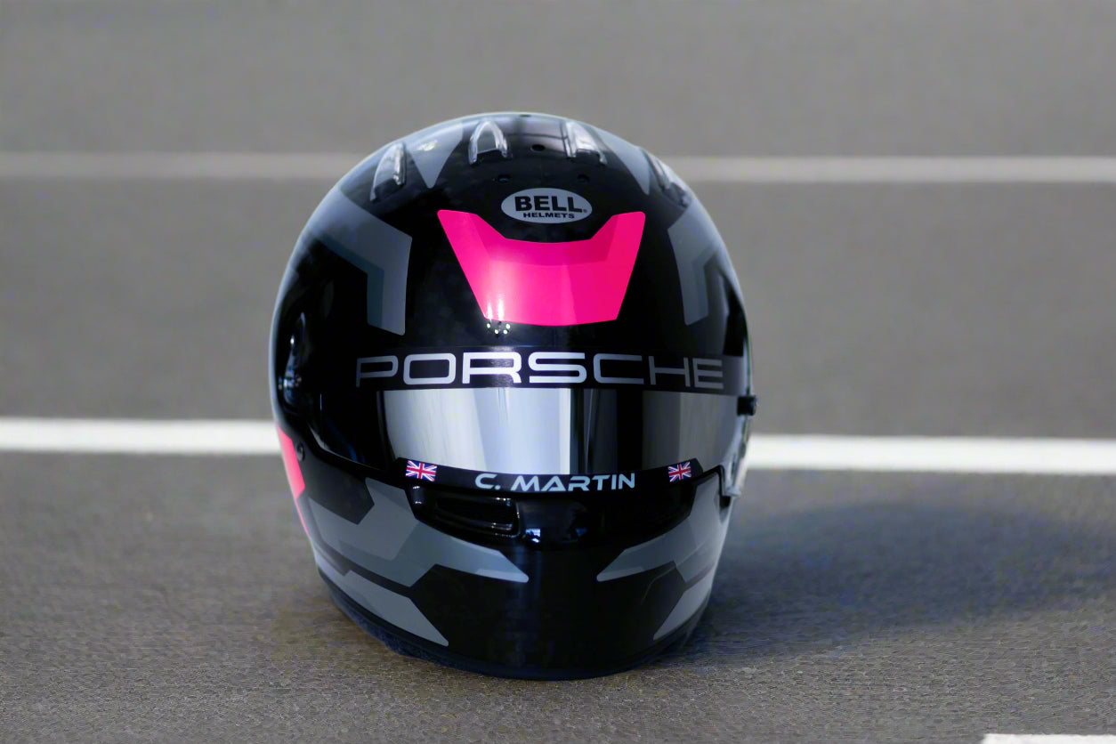 MULSANNE Sticker Kit for helmet Color Scheme #1 FLUO and Metal (design pack) (Karting, Motorsport, Moto)