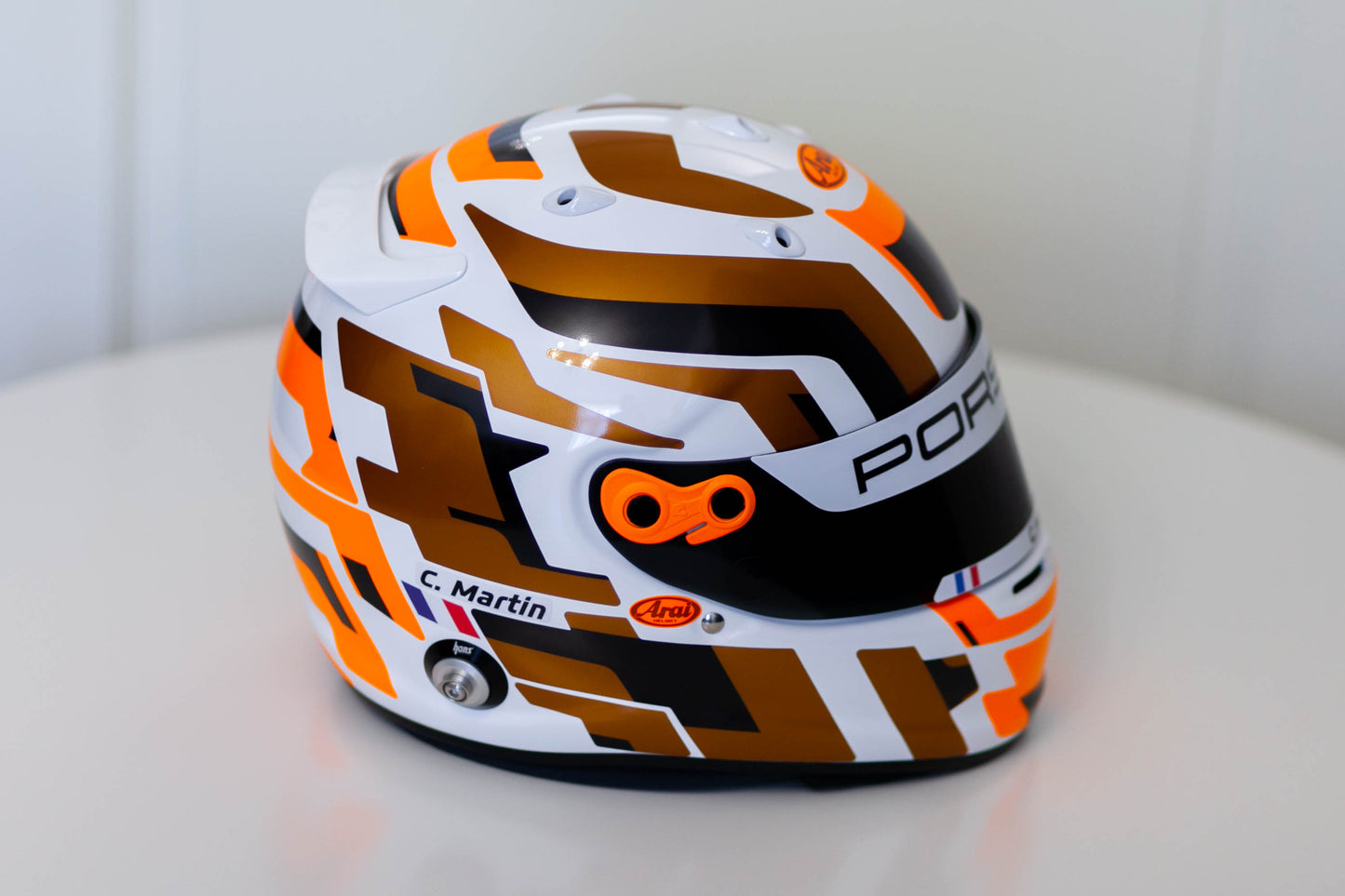 LACONCA Sticker Kit for helmet Color Scheme #1 FLUO Metal (design pack) (Karting, Motorsport, Moto)