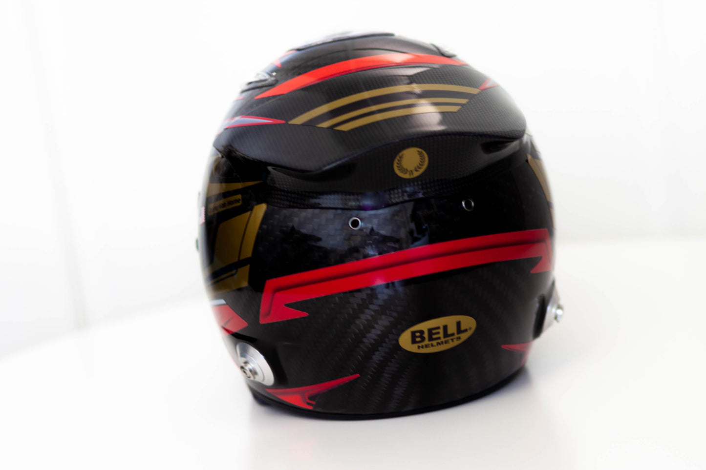 MUGELLO Stickers for helmet Color scheme #5 with Names&Flag and Metal (design pack) (Karting, Motorsport, Moto)
