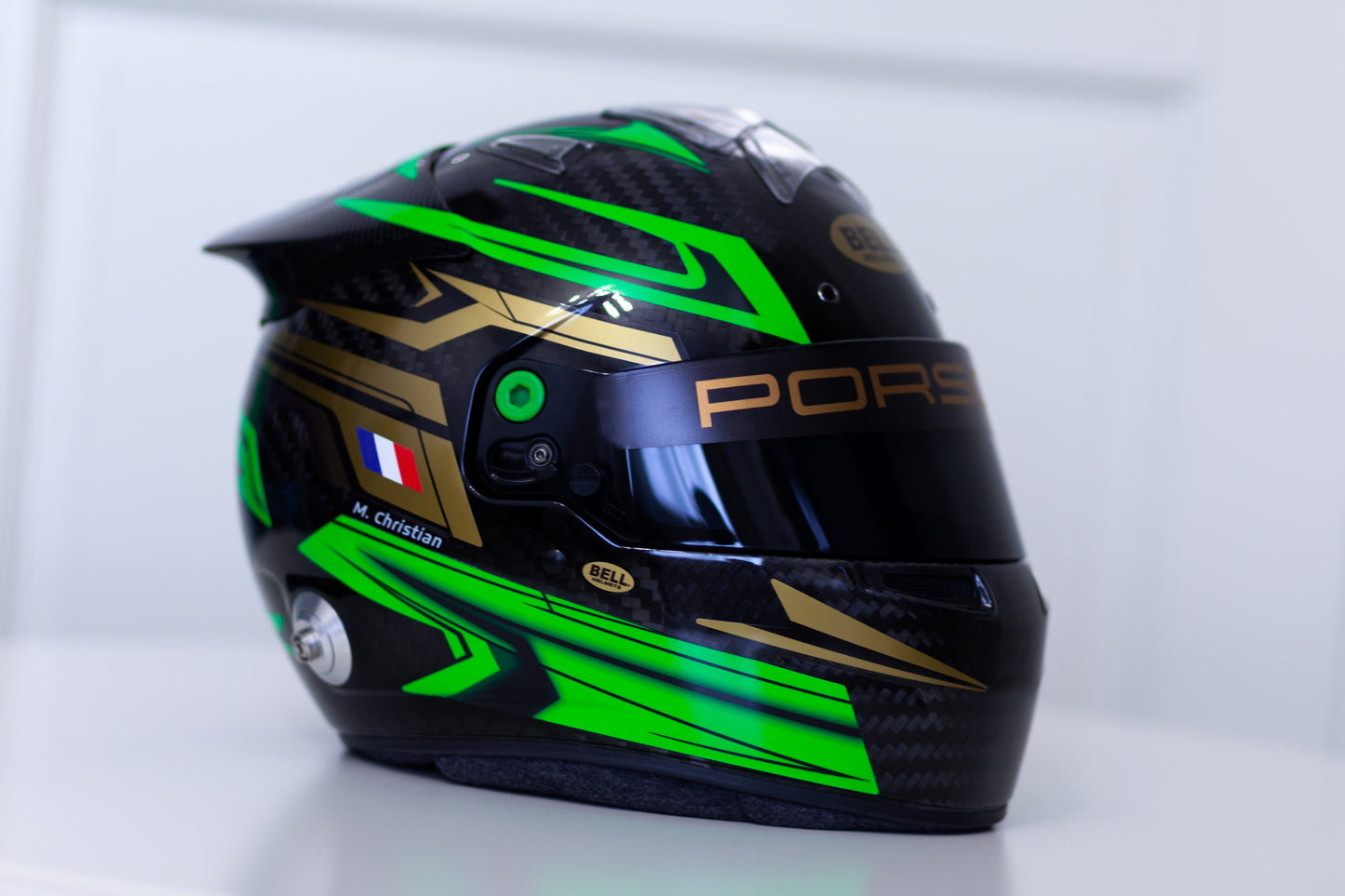 MUGELLO Stickers for helmet Color scheme #3 FLUO (design pack) (Karting, Motorsport, Moto)
