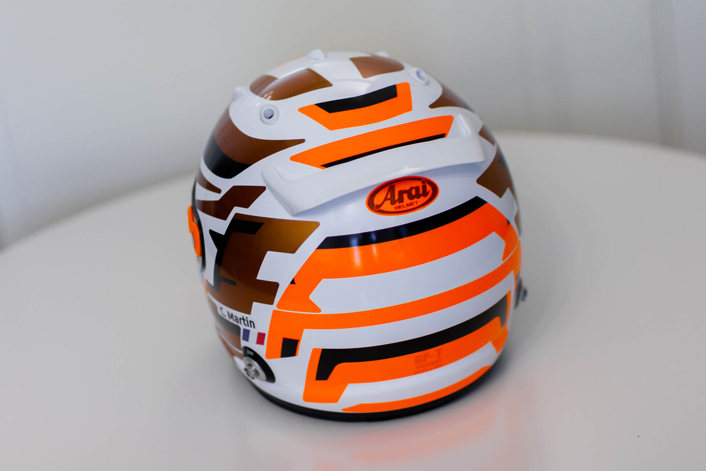 LACONCA Sticker Kit for helmet Color Scheme #1 FLUO Metal (design pack) (Karting, Motorsport, Moto)